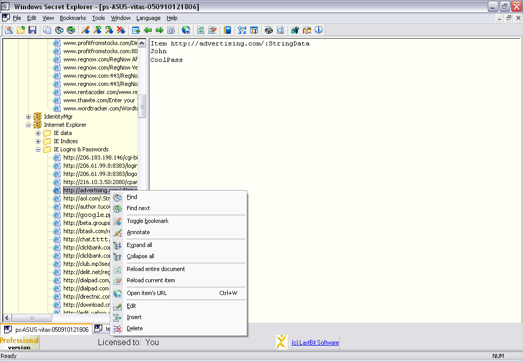 Screenshot for Secret Explorer 8.0.1546