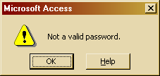crack access password